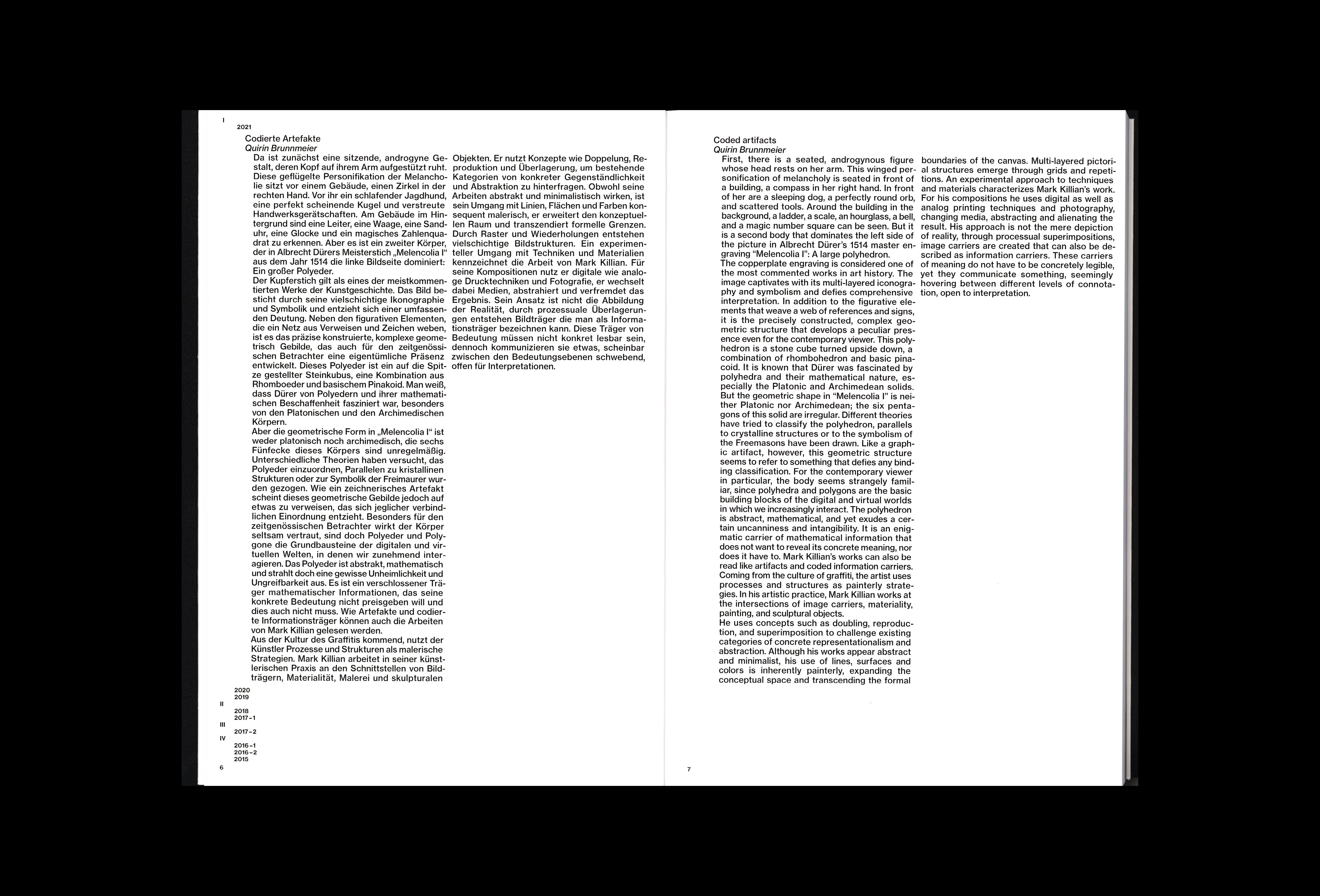 Daily Dialogue, project: Mark Kilian ‘2015–2021 Works’ (Fig. 6)